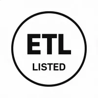 ETL listed certification badge