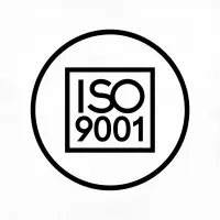 ISO 9001 quality system badge