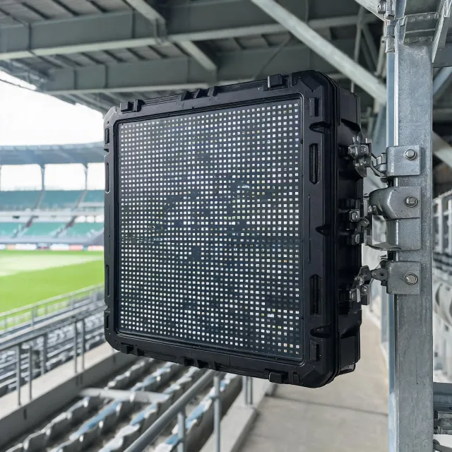 Outdoor LED display module
